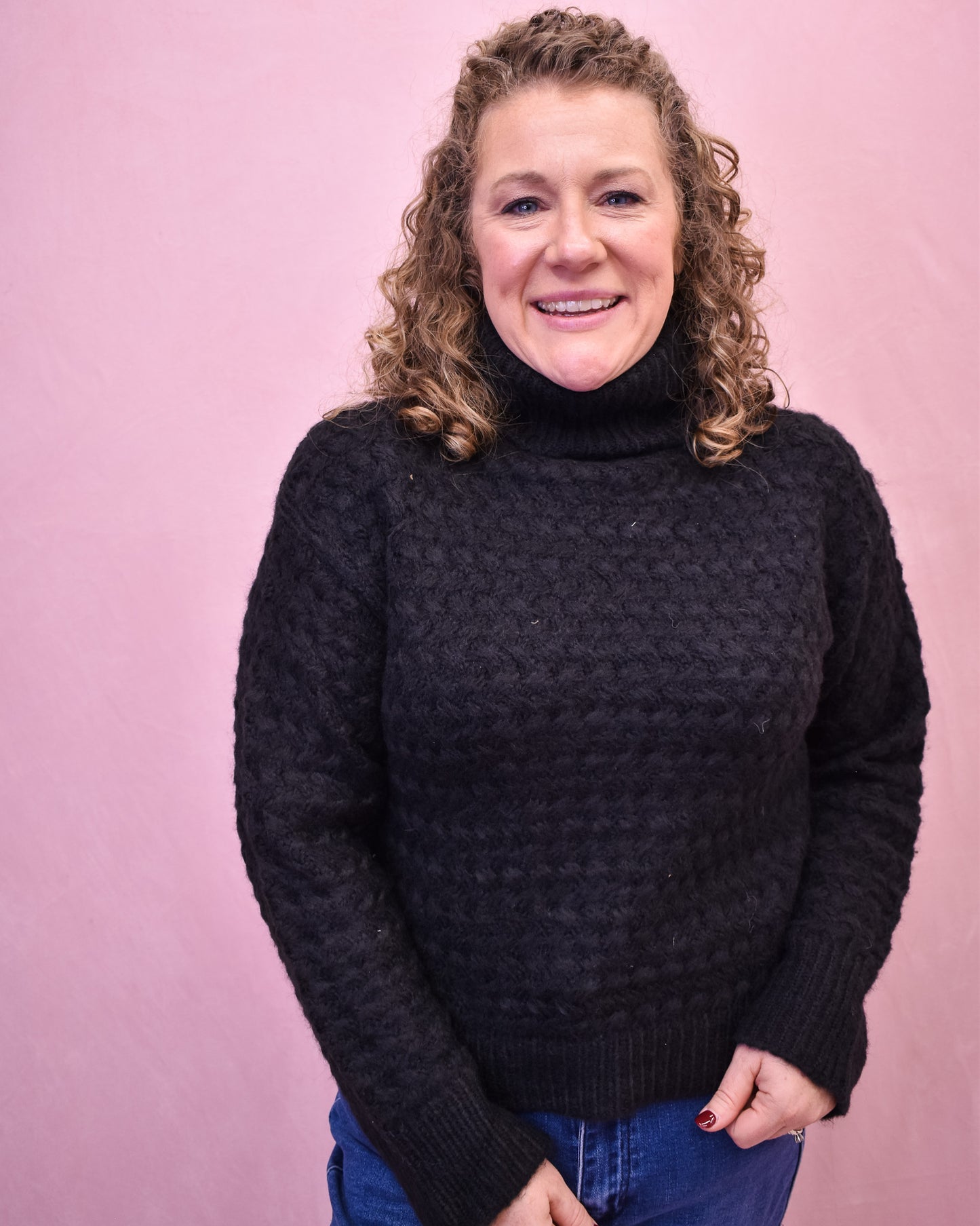 Modern Romance Turtle Neck Top