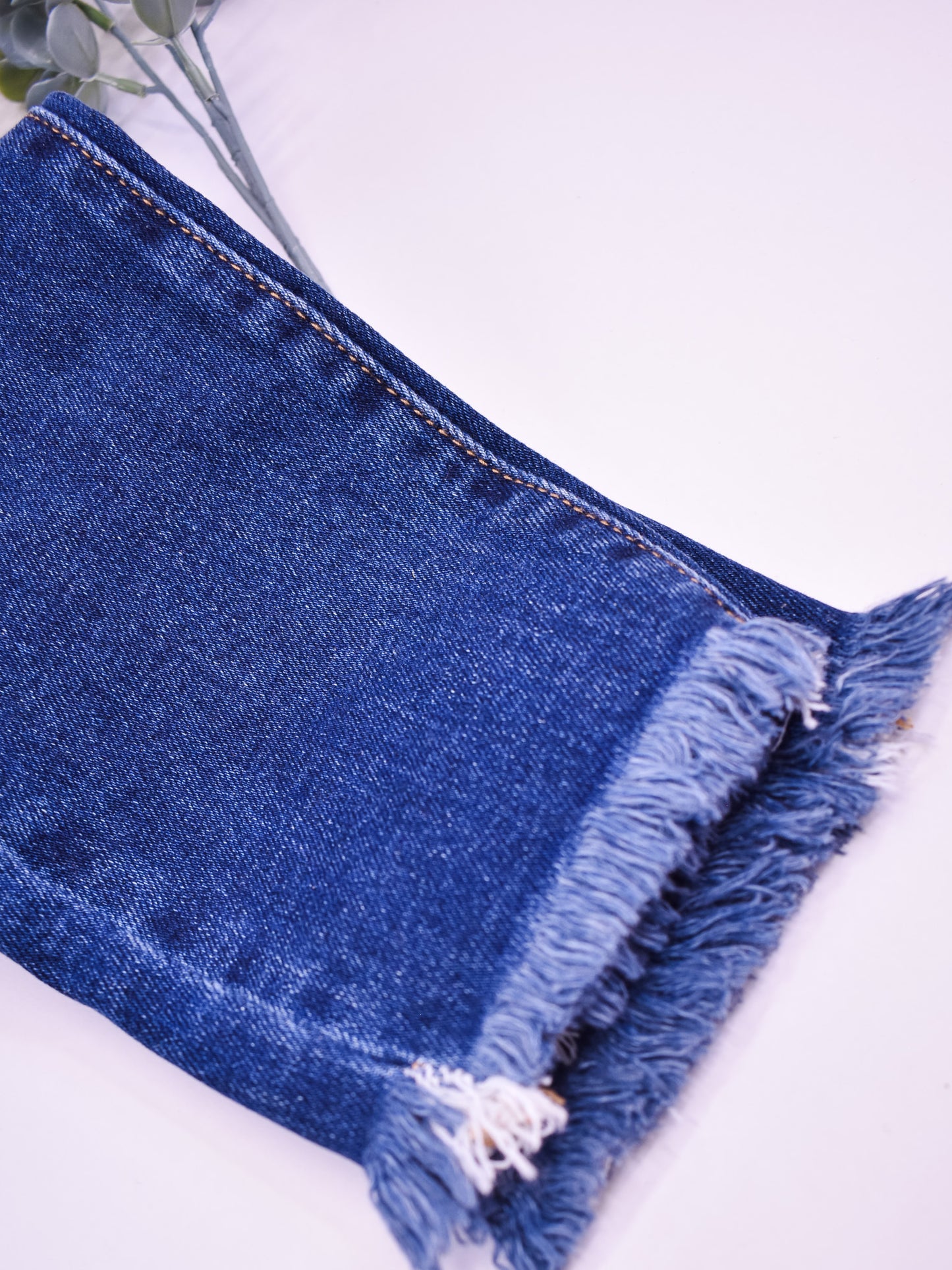 RISEN Tummy Control Crop Skinny Jeans