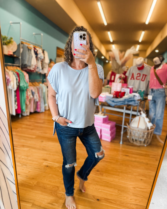 Thread & Tie High Low Top