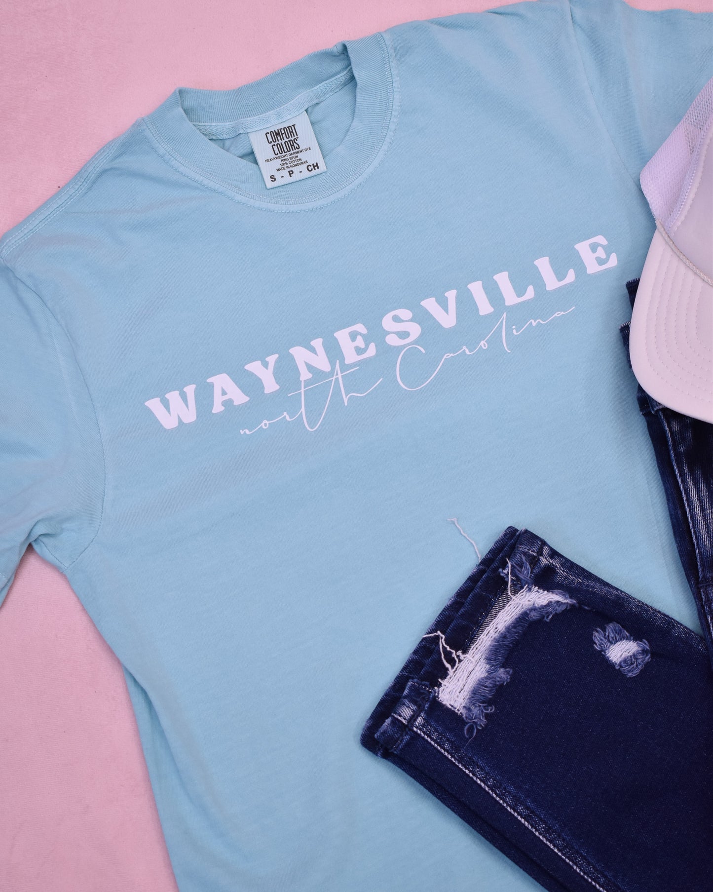 Waynesville, North Carolina Comfort Colors Tee