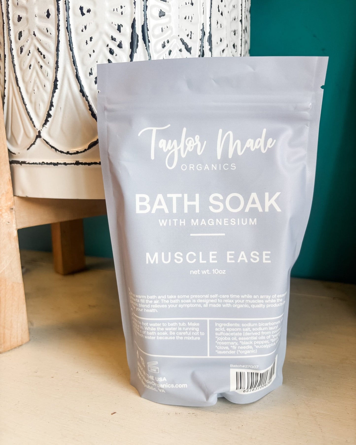Taylor Made Organics - Essential Oil Bath Soaks - The Southern Loft