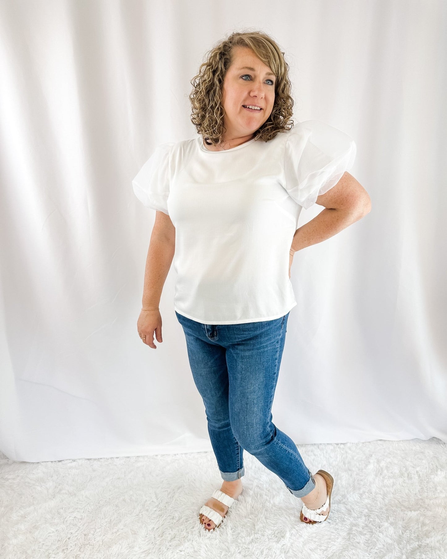 The Best Part Puff Sleeve Top - The Southern Loft