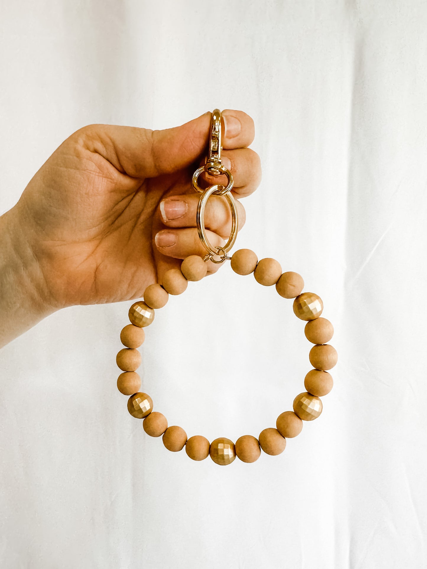 Beaded Bangle Keychain