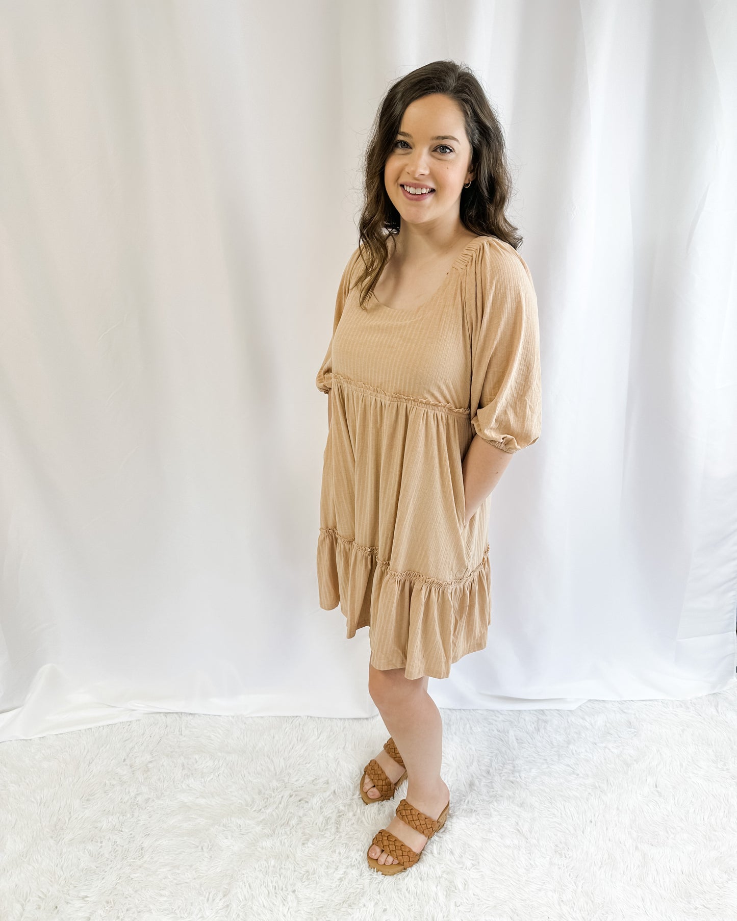 Going With You Babydoll Dress