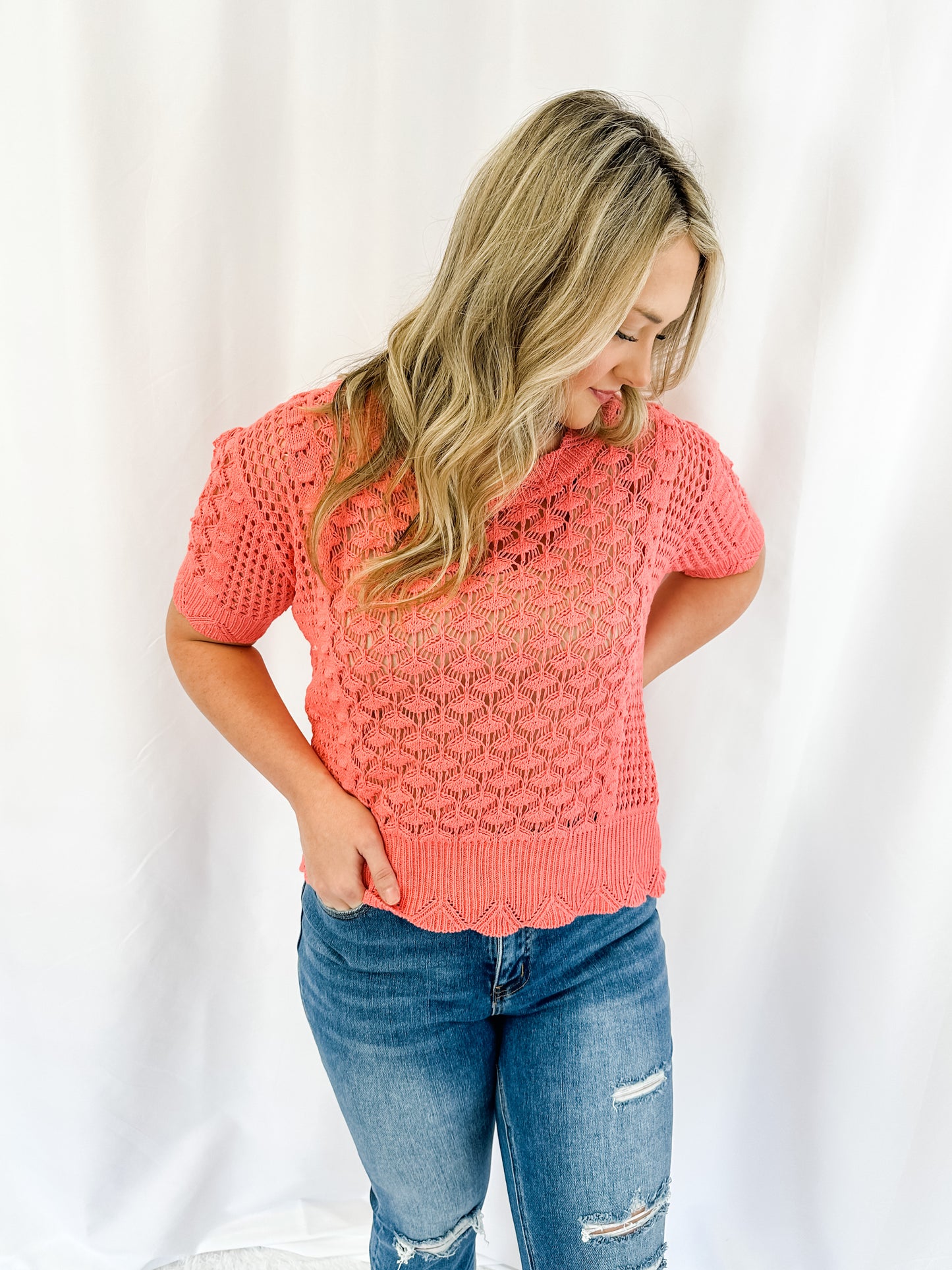 Heartbreak Proof Crochet Top