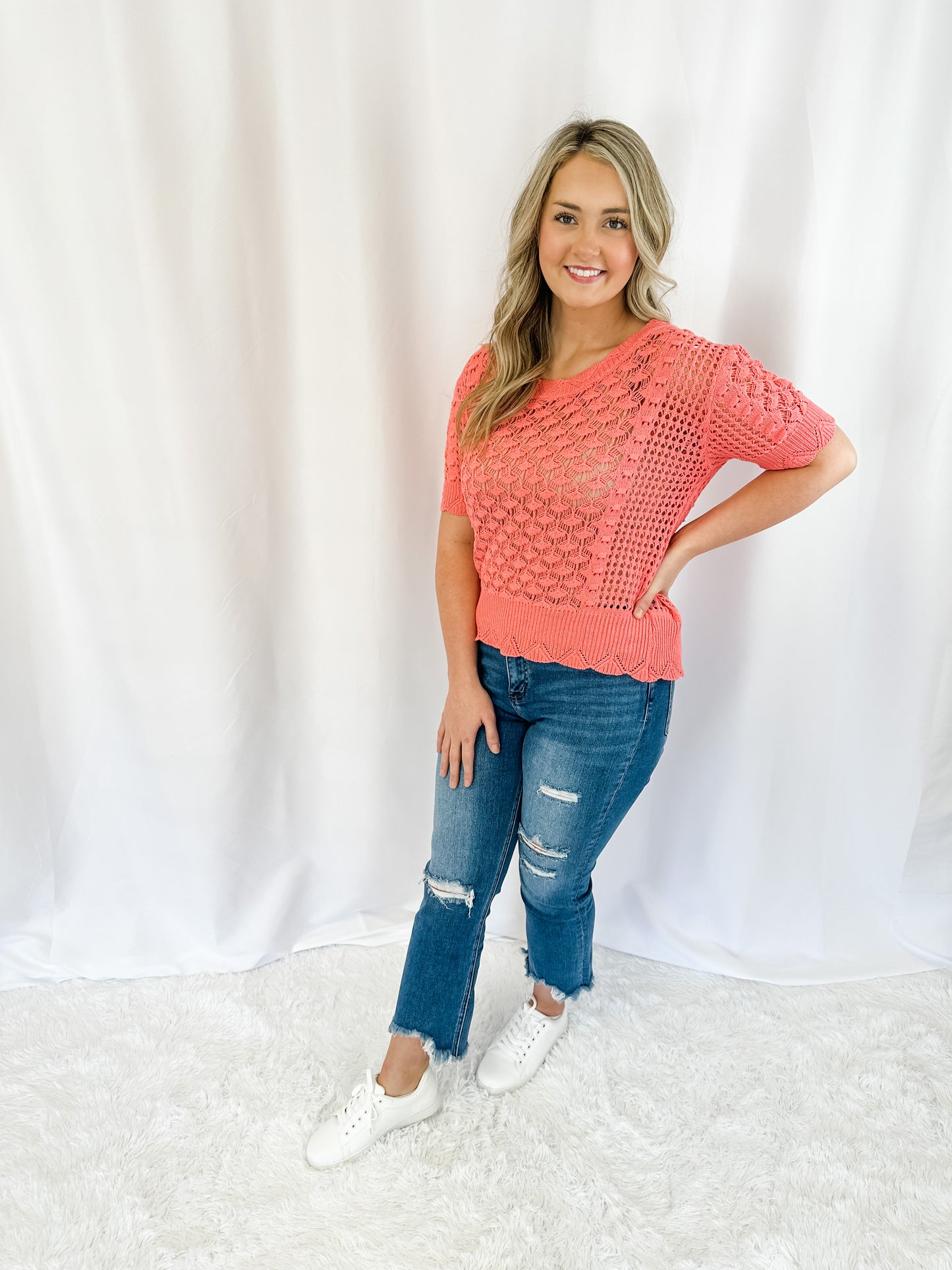 Heartbreak Proof Crochet Top