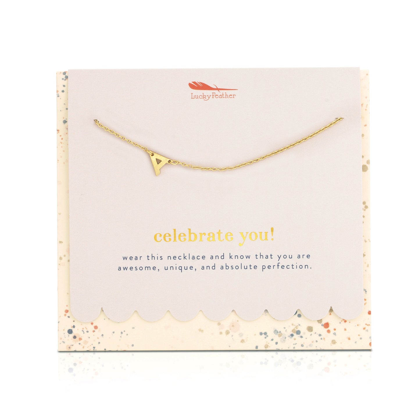 Initial Necklace - Celebrate You!