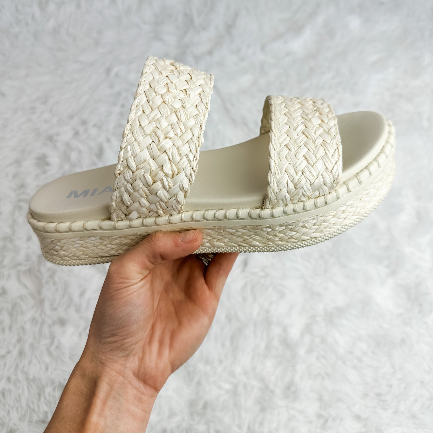 Kady Raffia Sandal