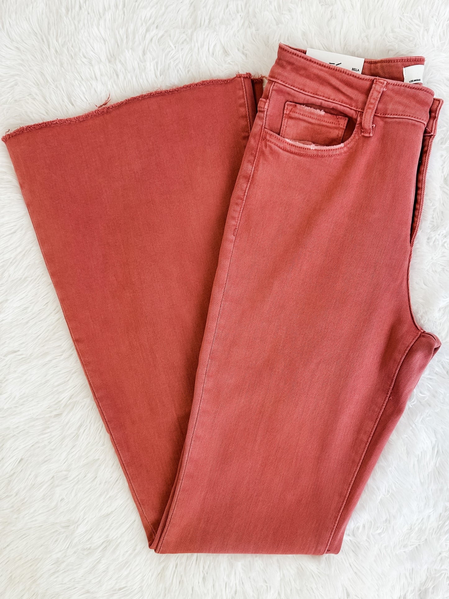 Vervet High Rise Bella Flare Jeans