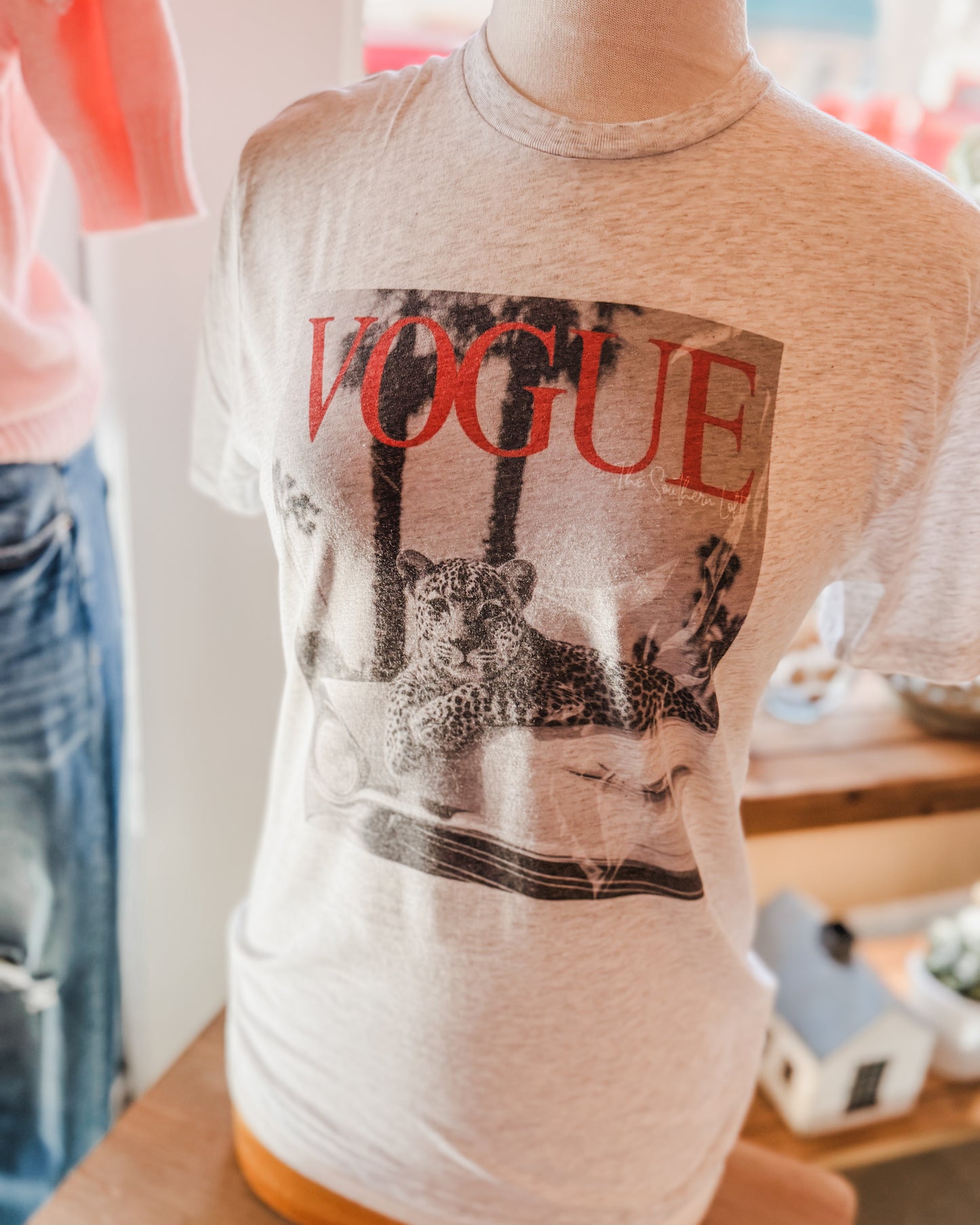 a custom printed graphic tee