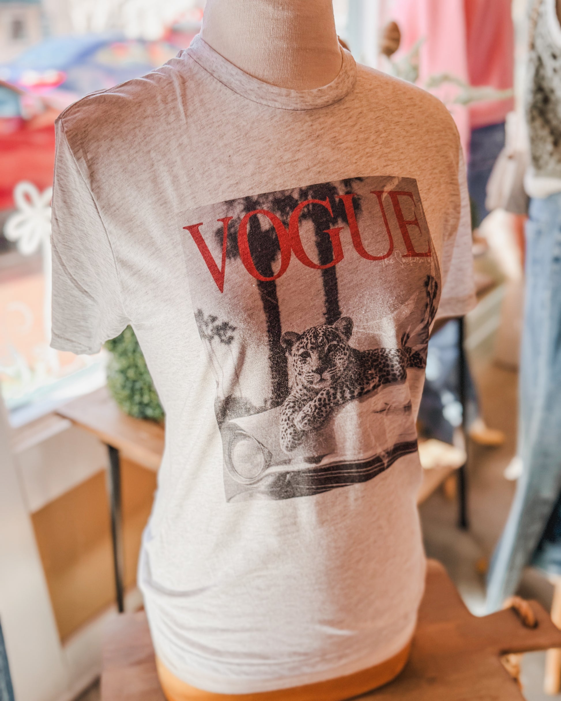 a custom pressed graphic tee