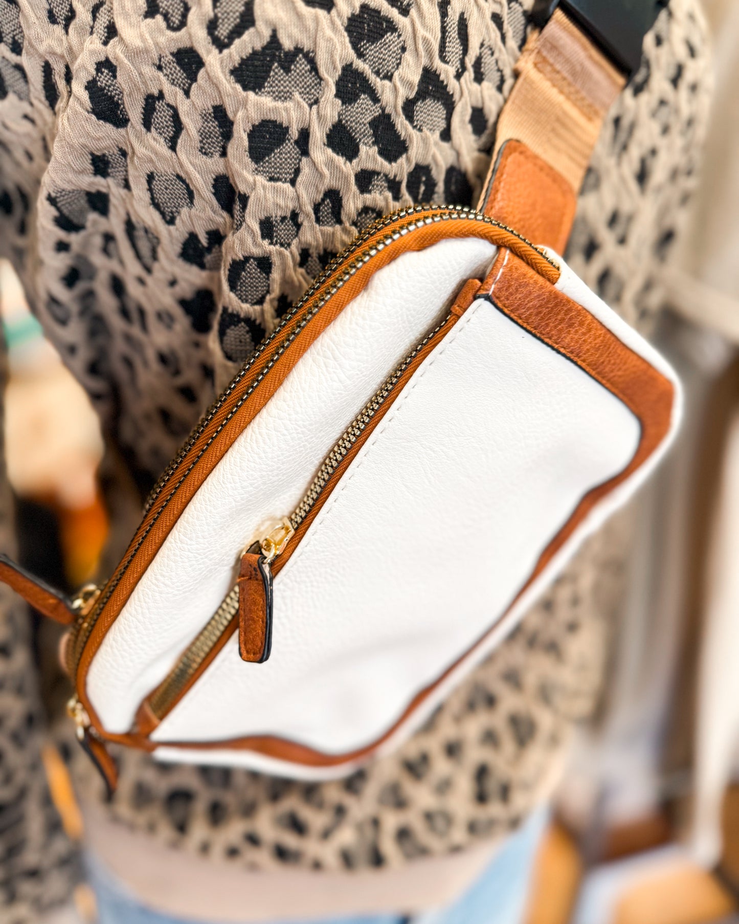 Cross My Body - Faux Leather Bag