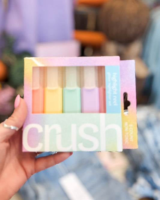 Crush Highlight Reel Glitter Highlighter Set