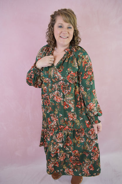 World Of Possibilities Floral Maxi Dress