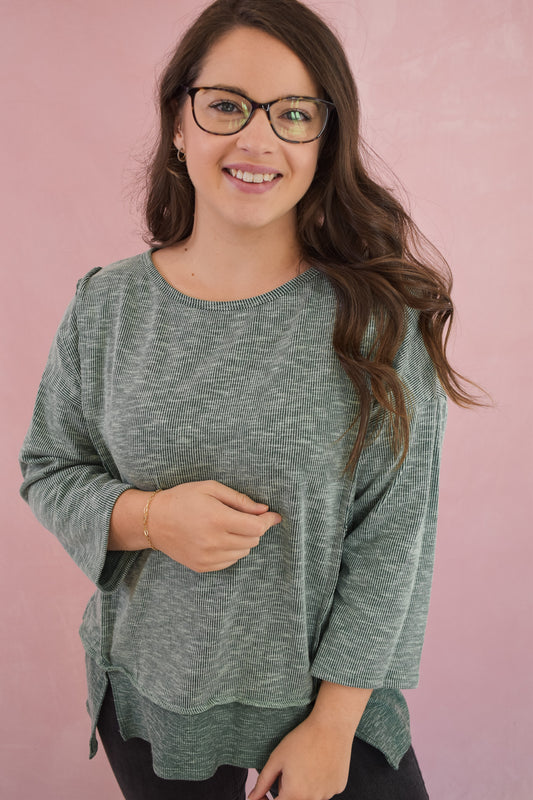 Nothing To Change Ribbed Top