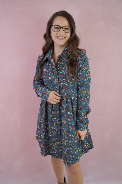 Let's Pretend Corduroy Dress