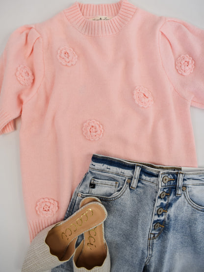 Pulling Heartstrings Sweater Top