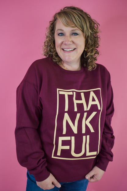 Thankful Box Pullover