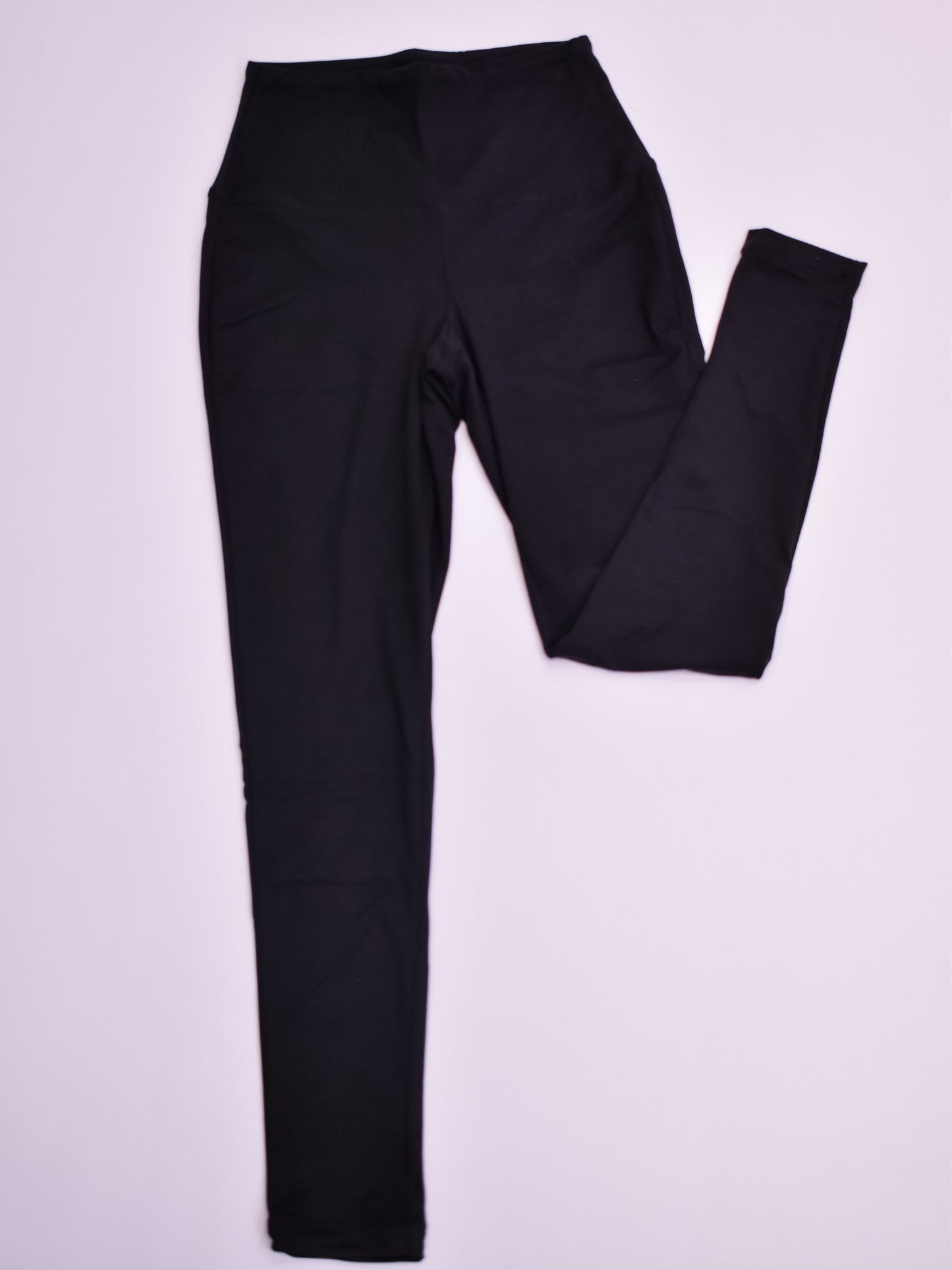 Wide Waistband Soft Leggings