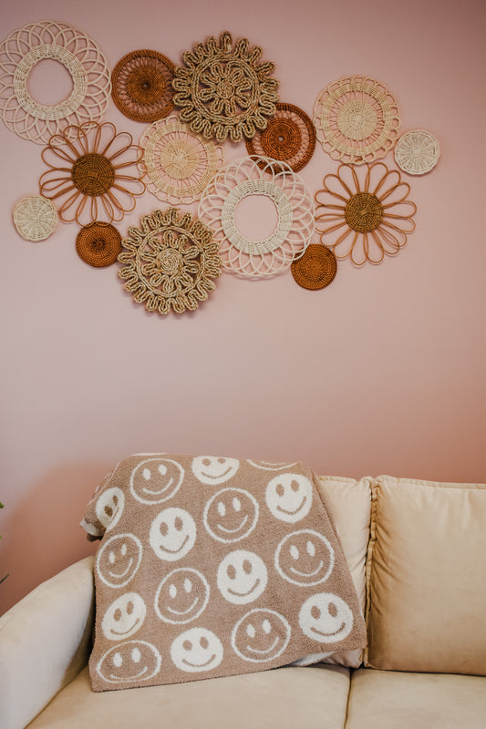 Happy Face Cozy Blanket