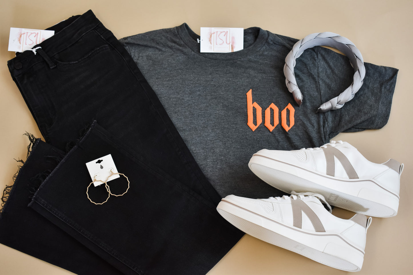 Boo Puff Ink Graphic Tee