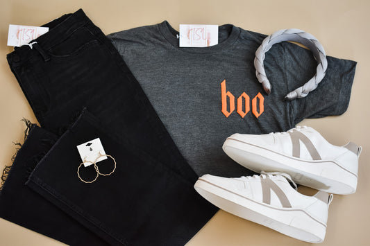 Boo Puff Ink Graphic Tee