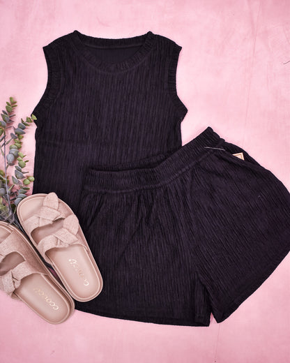 The Elle Everyday Palazzo Shorts Set
