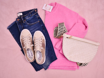 Not Just Another Brushed Melange Sweater