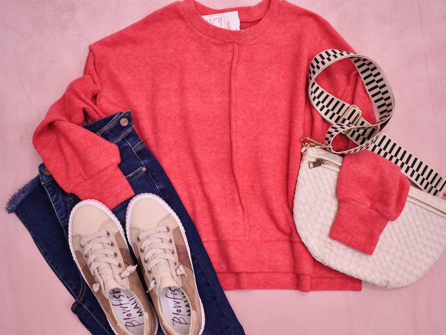 Not Just Another Brushed Melange Sweater