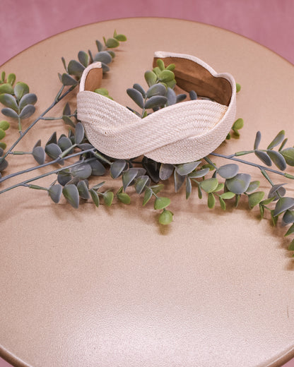 Woven Straw Double Headbands