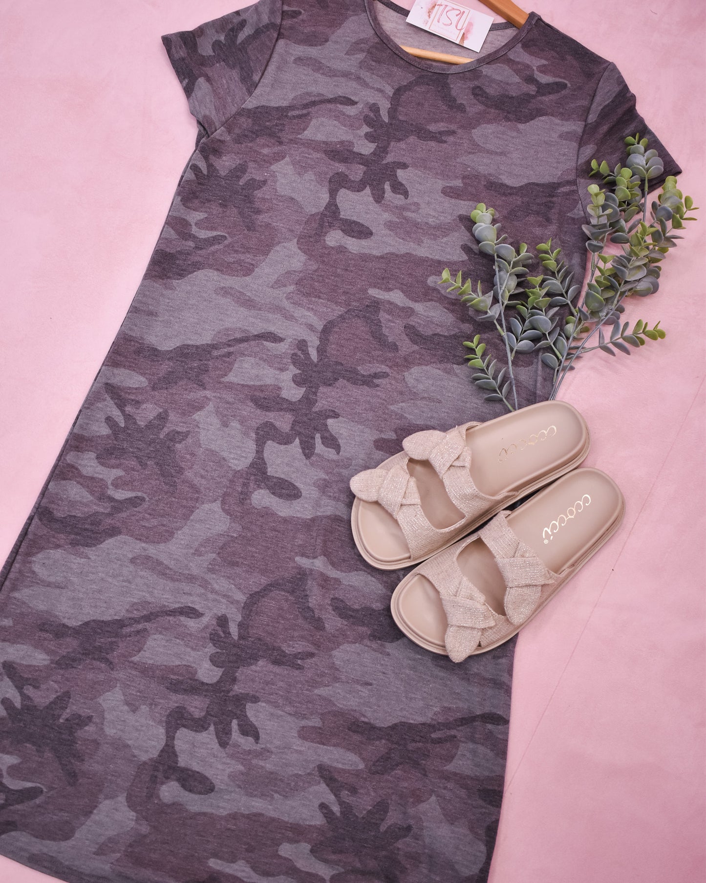 Caught Your Glance Midi Dress