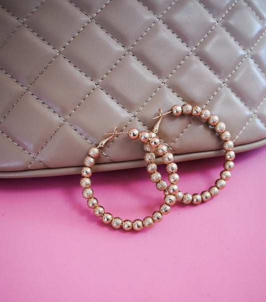 Make It Reality Hoop Earrings