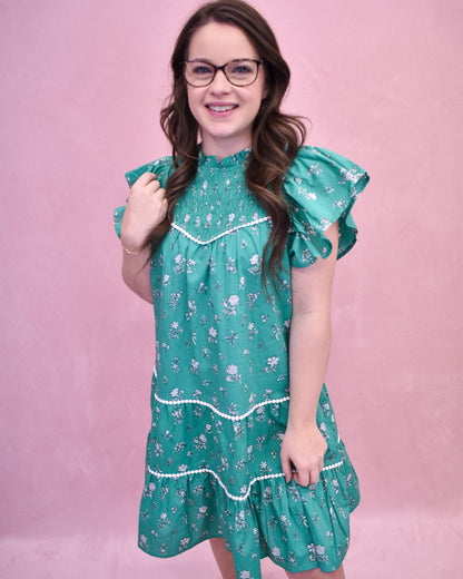 Dreamy Days Smocked Tiered Dress