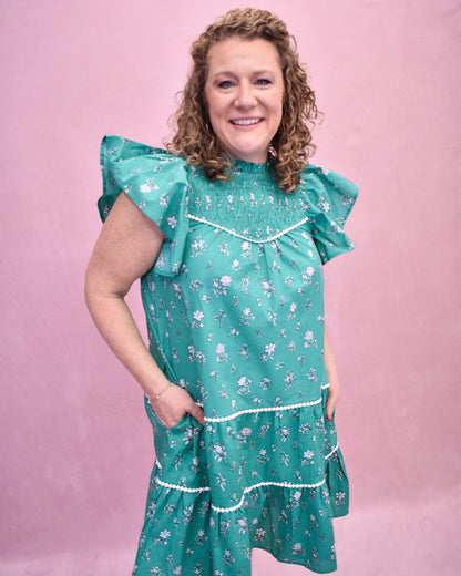 Dreamy Days Smocked Tiered Dress