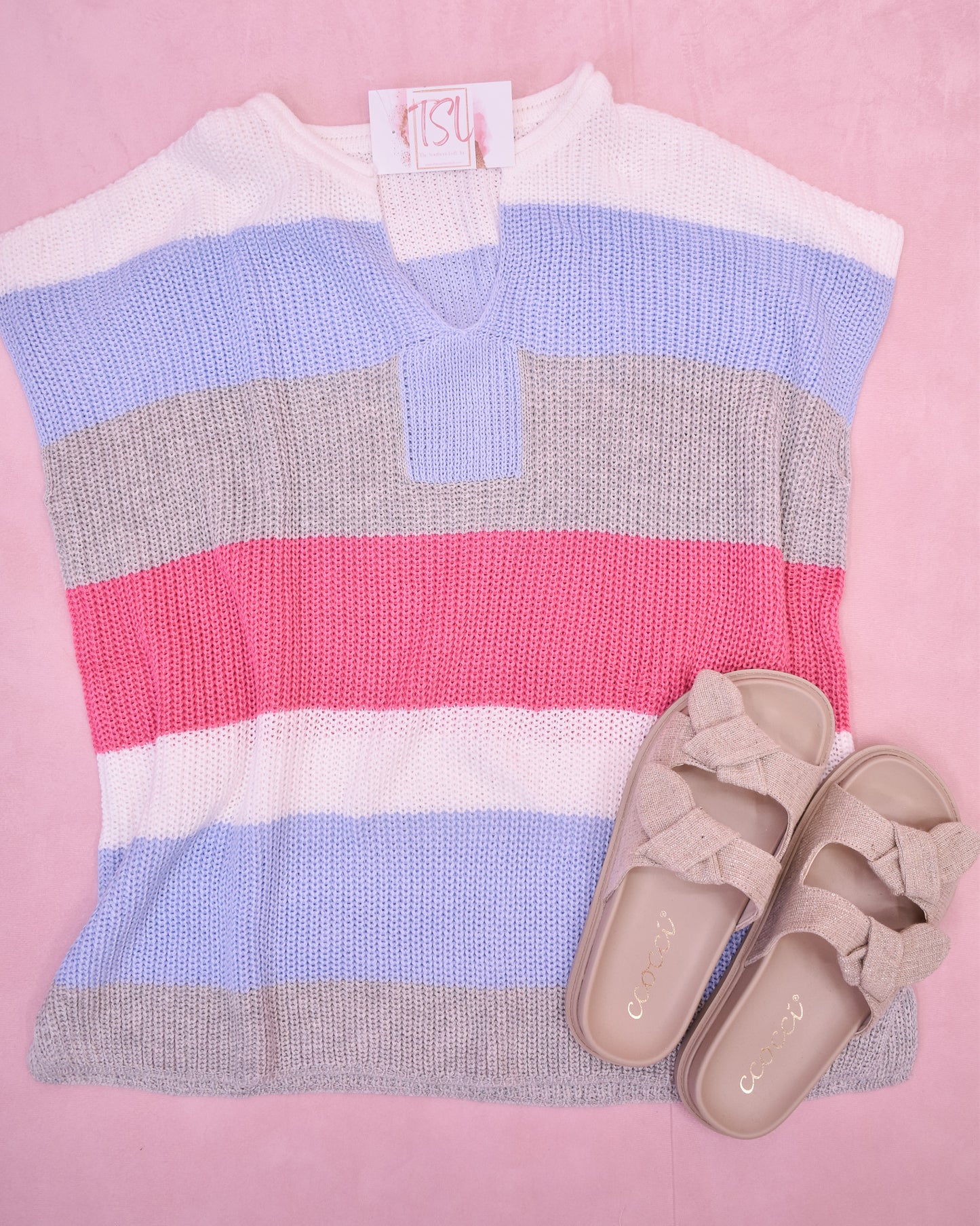 Coastal Sunset Sweater Top