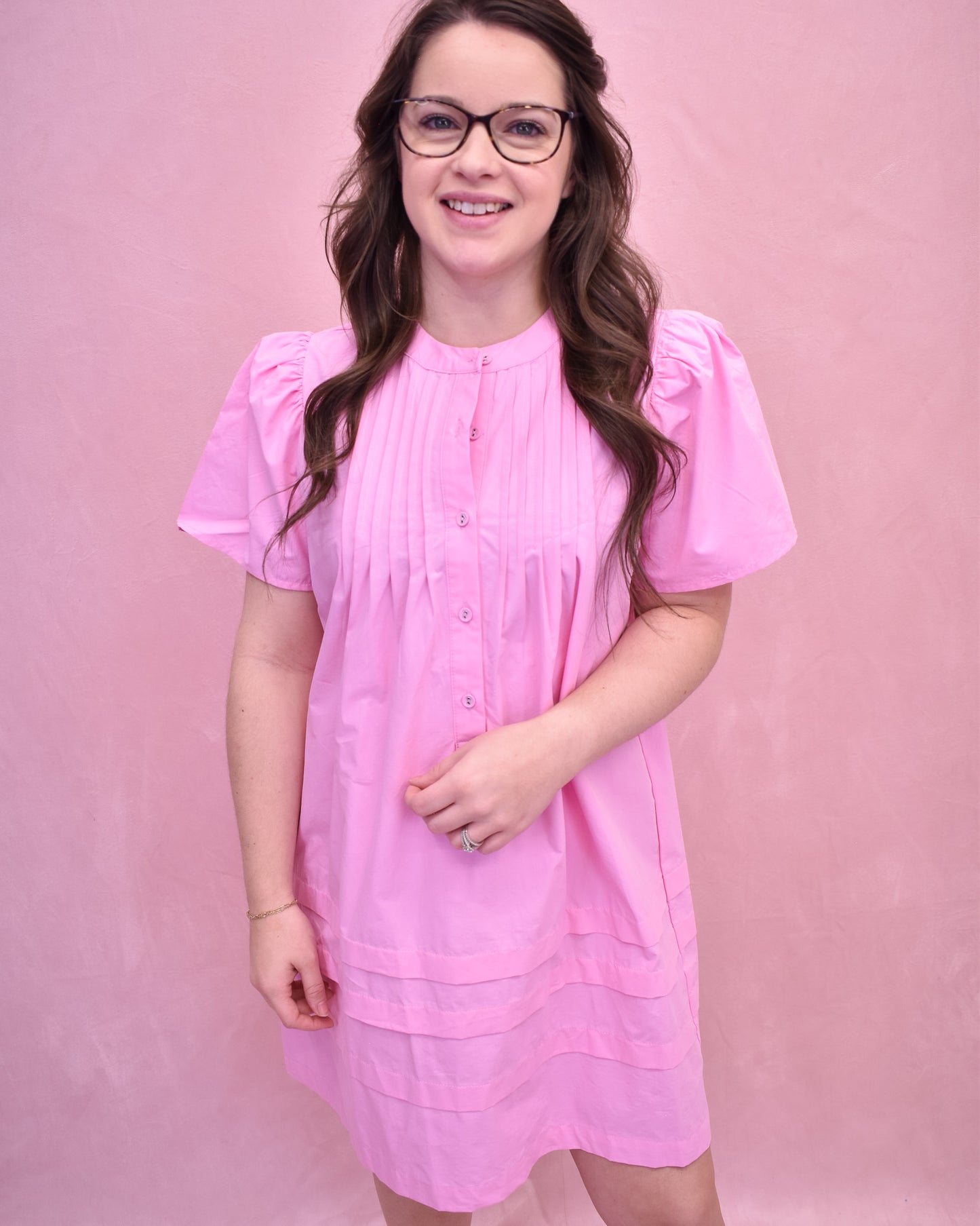 Best Case Scenario Pleated Mini Dress