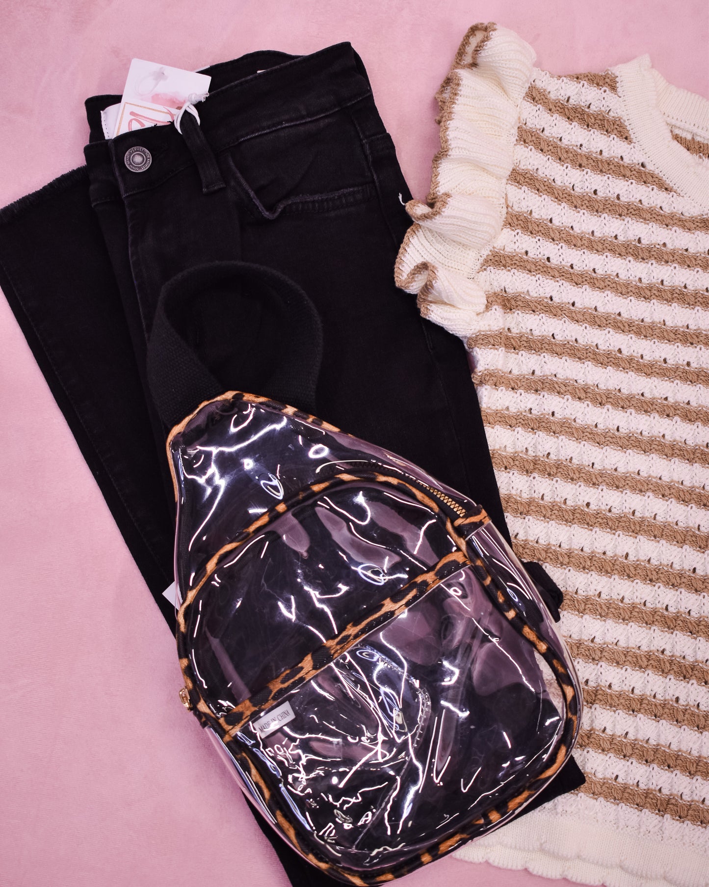 Subtle Charm Striped Knit Top