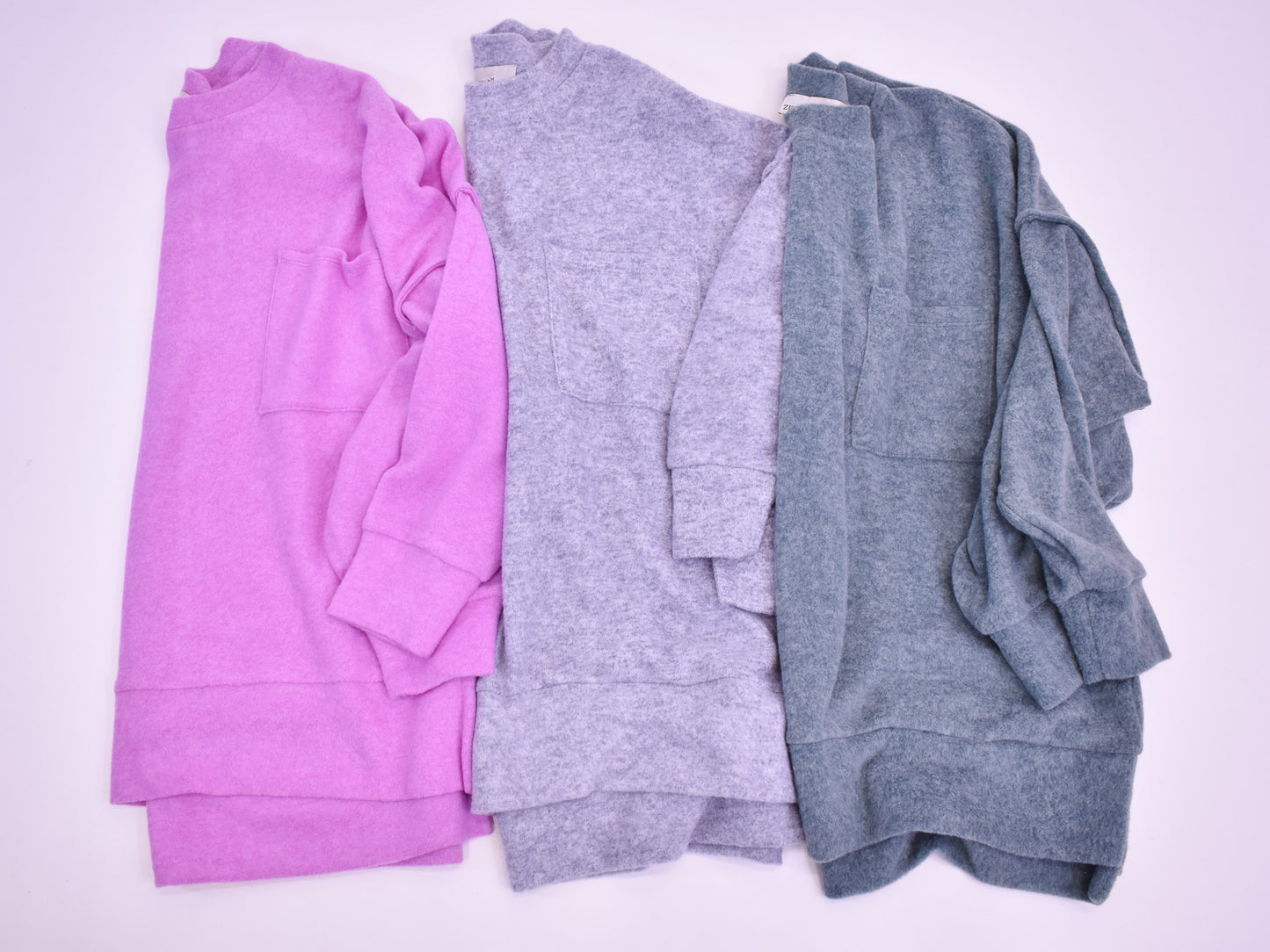 Brushed Melange Oversize Sweater
