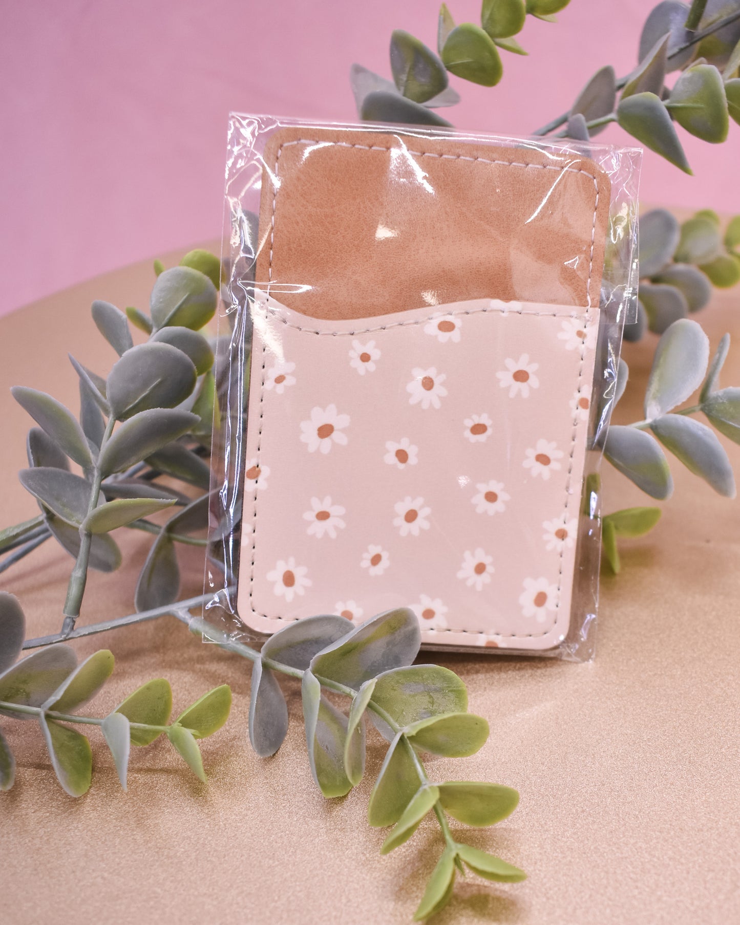 Stick-On Phone Wallet Card Holder