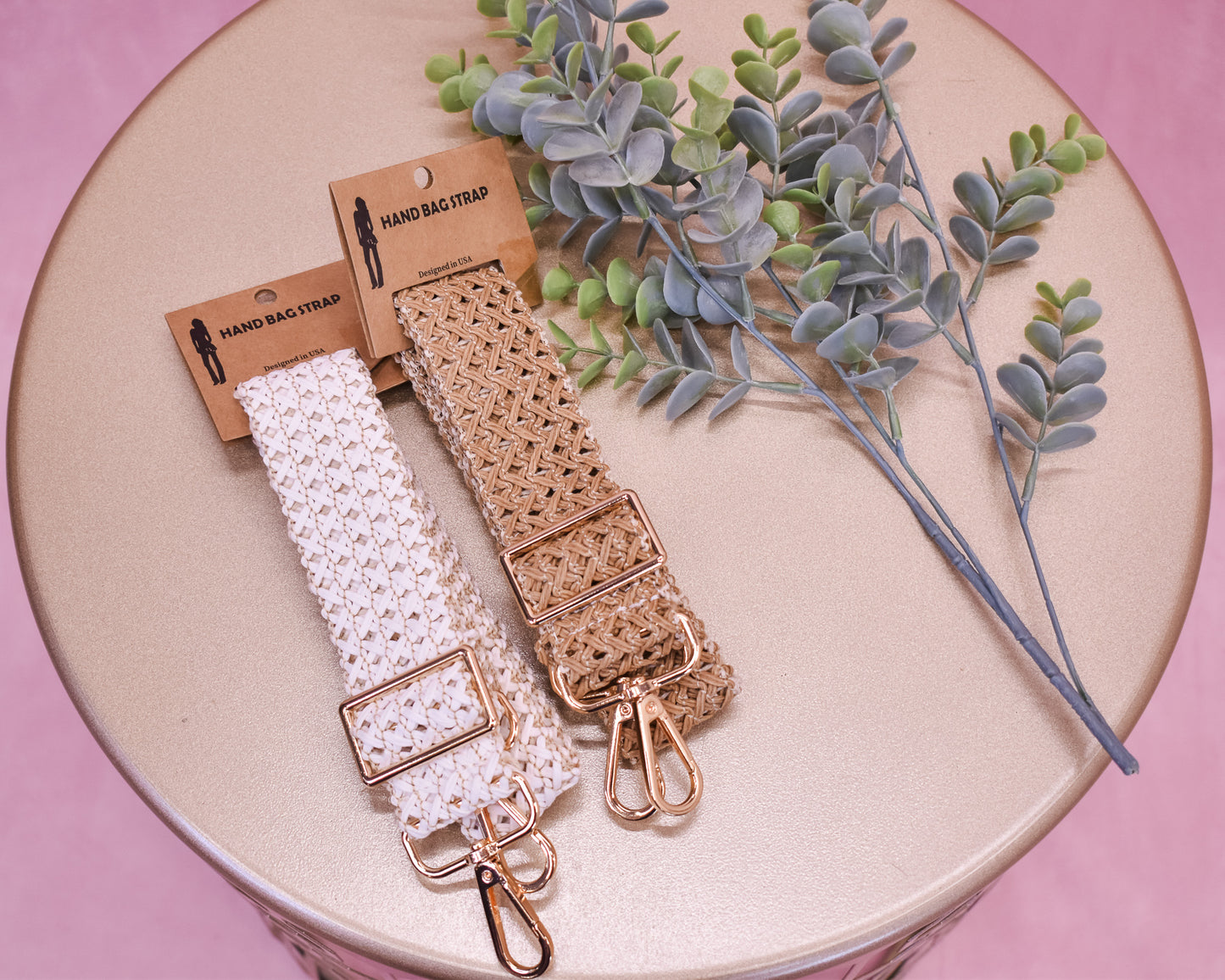 Crochet Woven Purse Strap