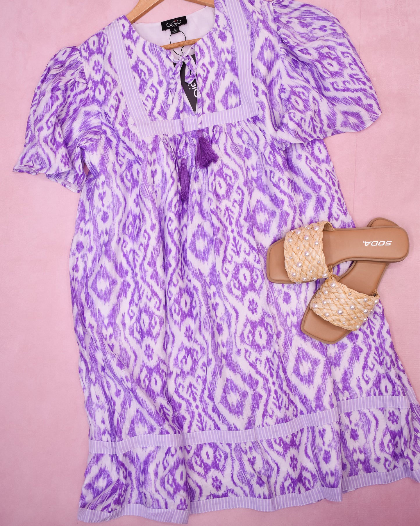 Full Of Joy Mixed Print Dress