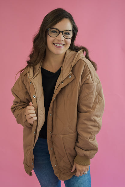 Fireside Oversized Quilted Jacket