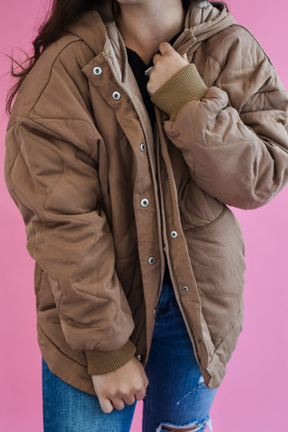 Fireside Oversized Quilted Jacket