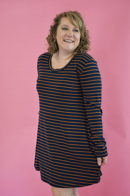 Saw It Coming Striped Dress