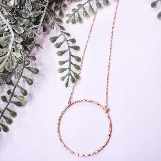 Circle of Life Open Pendant Necklace