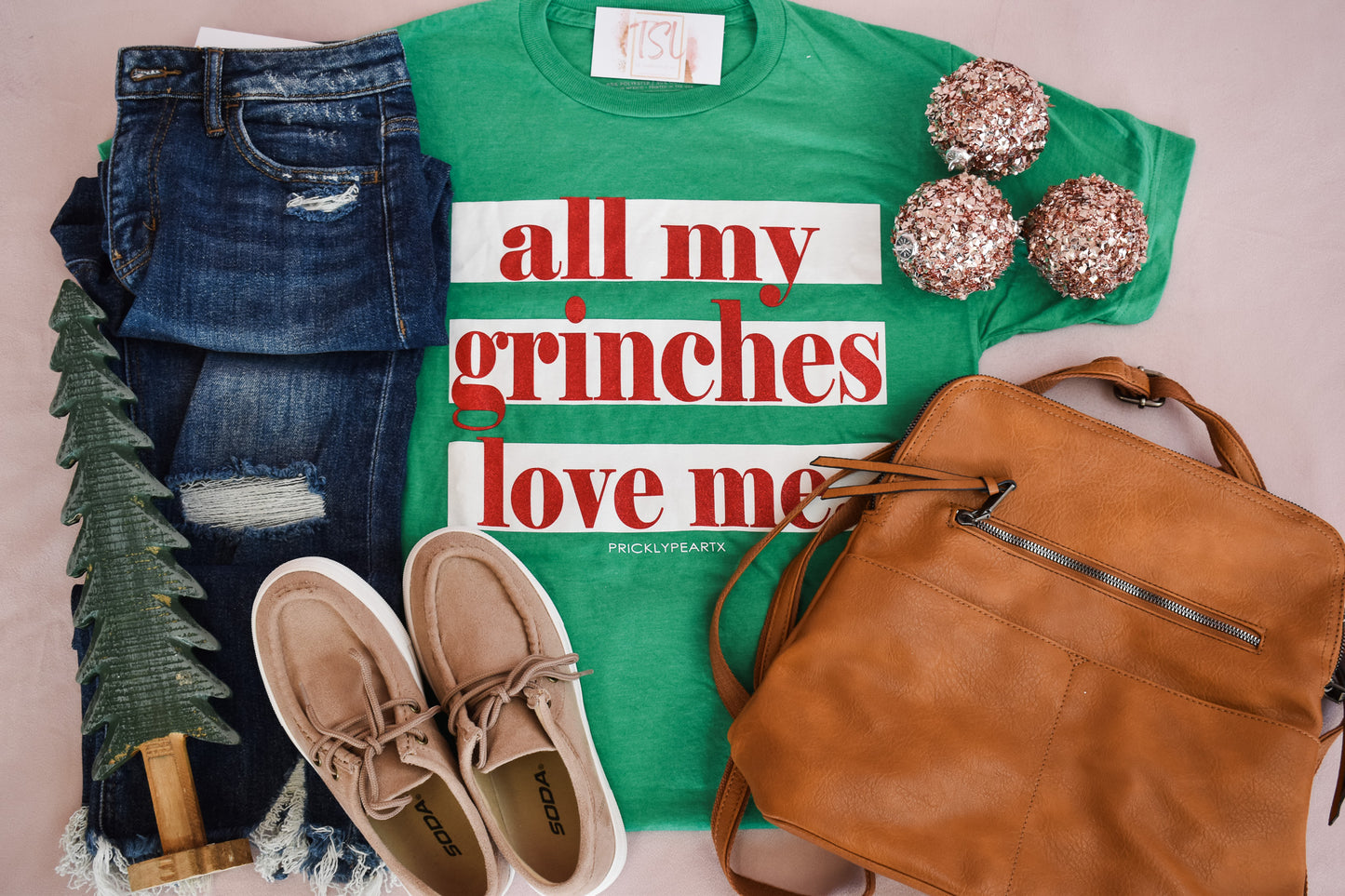 All My Grinches Love Me Graphic Tee