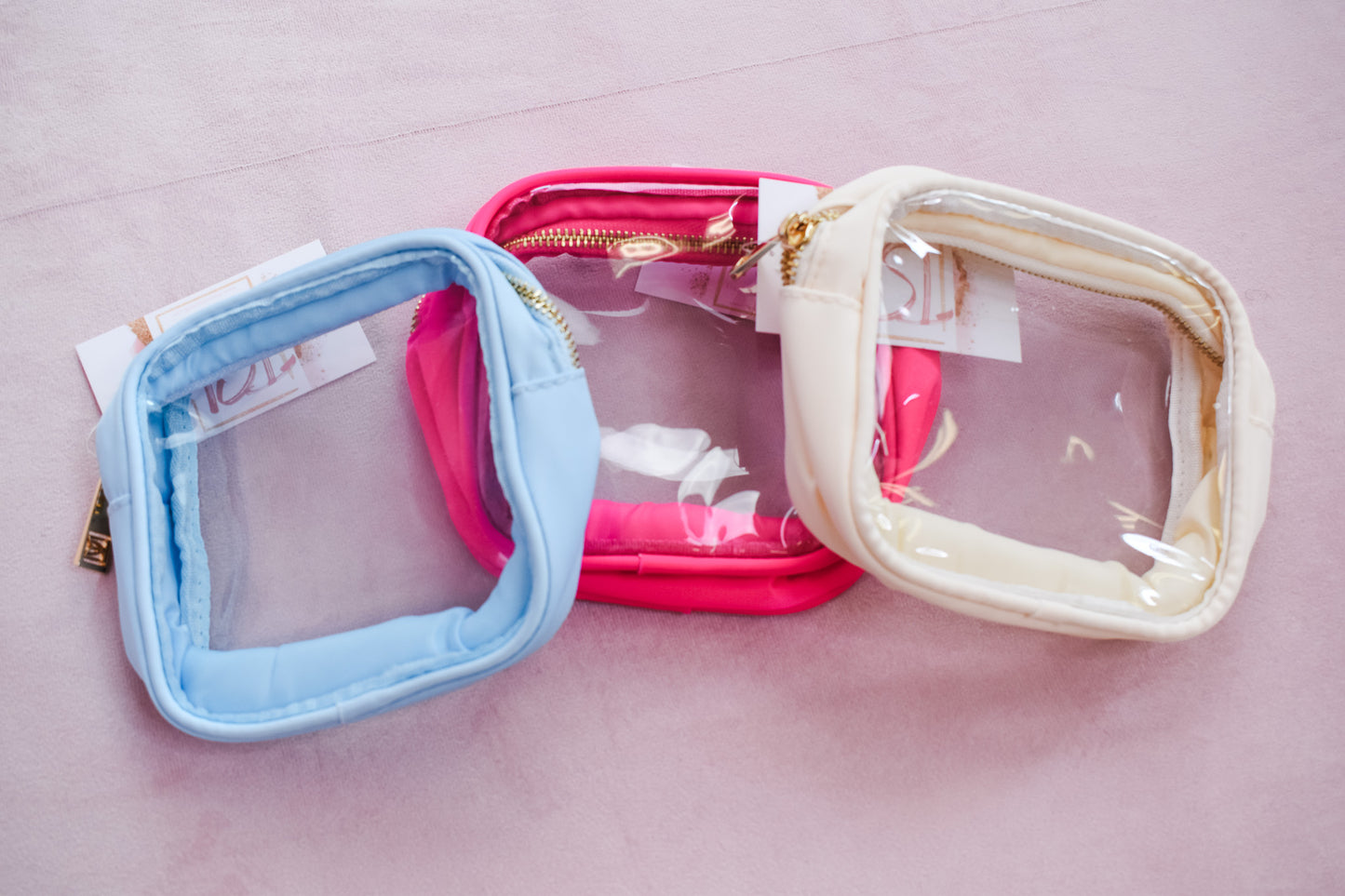 Small Clear Cosmetic Pouch