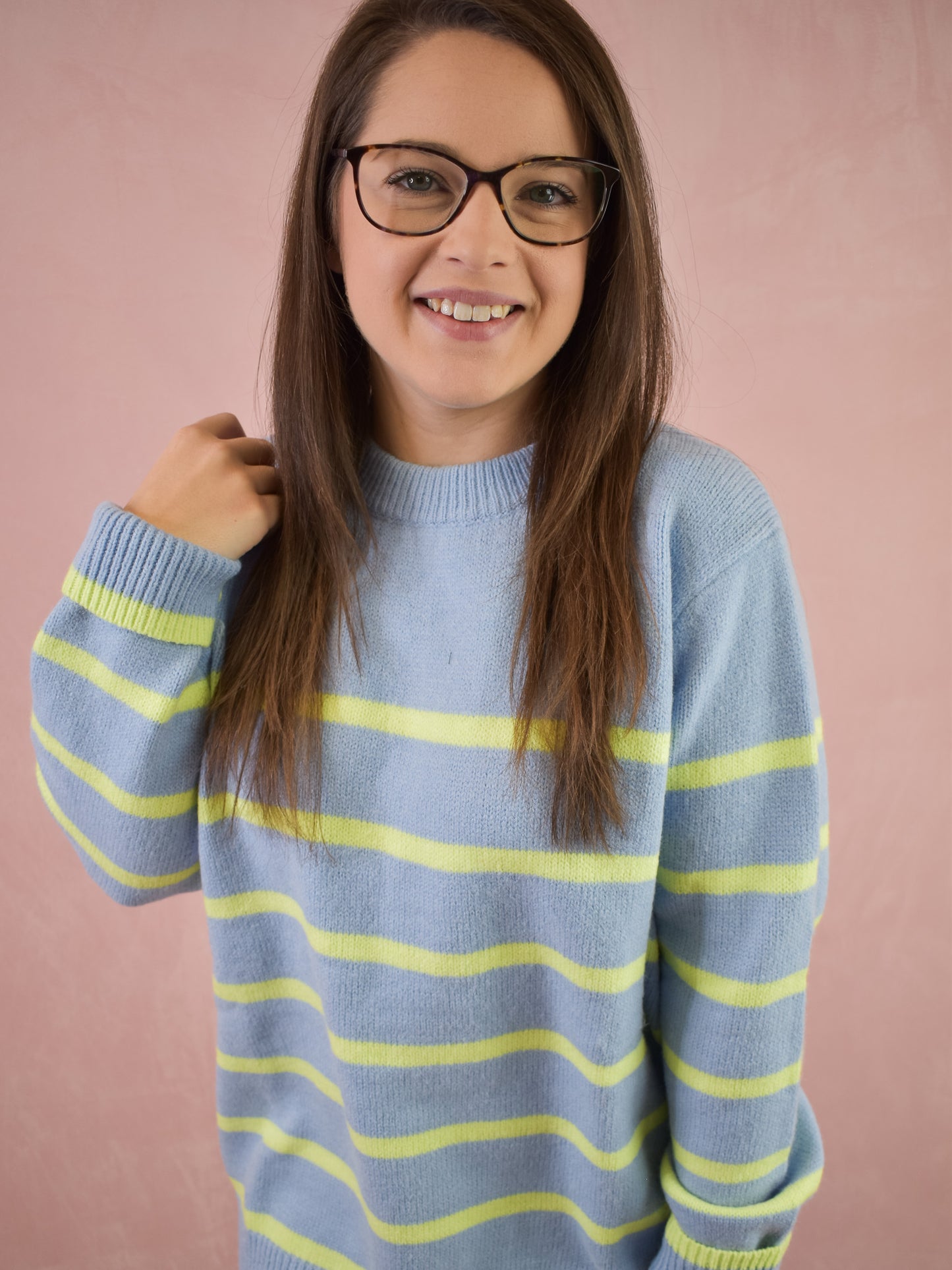 One Thing At A Time Stripe Sweater