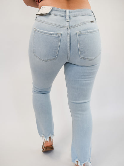 KanCan High Rise Kick Flare Jeans