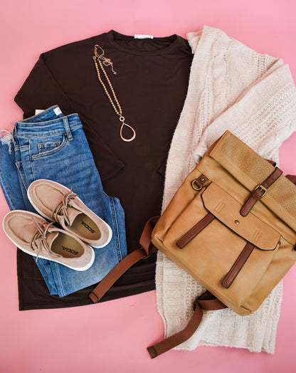 Try And Try Again Long Cardigan
